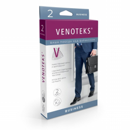 Мужские гольфы VENOTEKS Business 2C154 (2 класс компрессии) с ХЛОПКОМ Х0076055 фото