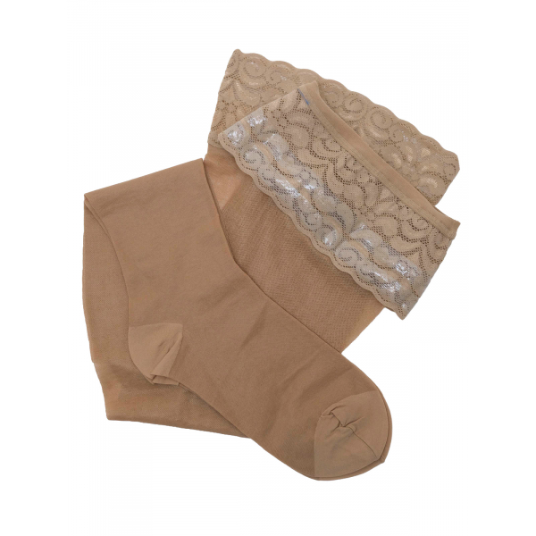 VENOTEKS Чулки компрессионные TREND 1C201 1C201-L-beige фото