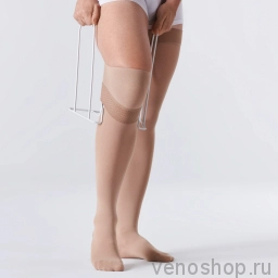 Чулки VENOTEKS Medical 2P281 (2 класс компрессии) для мужчин и женщин с закрытым мысом  (старый арт. 2C214) 2P281_568A фото