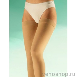 Чулки Sigvaris Cotton (2 класс) на резинке - для мужчин и для женщин CО2 фото