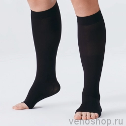 Гольфы VENOTEKS Medical 2P180 (2 класс компрессии) для мужчин и женщин с открытым мысом  (старый арт. 2C113) 2P180_1BE0 фото