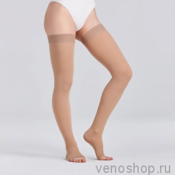 Чулки VENOTEKS Medical 2P280 (2 класс компрессии) для мужчин и женщин с открытым мысом (старый арт. 2C213) 2P280_F80C фото