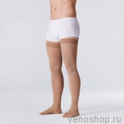 Чулки VENOTEKS Medical 2P281 (2 класс компрессии) для мужчин и женщин с закрытым мысом  (старый арт. 2C214) 2P281_568A фото