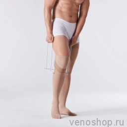 Чулки VENOTEKS Medical 2P281 (2 класс компрессии) для мужчин и женщин с закрытым мысом  (старый арт. 2C214) 2P281_568A фото