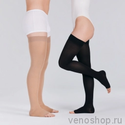 Чулки VENOTEKS Medical 2P280 (2 класс компрессии) для мужчин и женщин с открытым мысом (старый арт. 2C213) 2P280_F80C фото