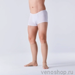 Гольфы VENOTEKS Medical 2P180 (2 класс компрессии) для мужчин и женщин с открытым мысом  (старый арт. 2C113) 2P180_1BE0 фото