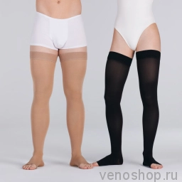 Чулки VENOTEKS Medical 2P280 (2 класс компрессии) для мужчин и женщин с открытым мысом (старый арт. 2C213) 2P280_F80C фото