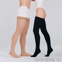 Чулки VENOTEKS Medical 2P281 (2 класс компрессии) для мужчин и женщин с закрытым мысом  (старый арт. 2C214) 2P281_568A фото