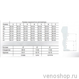 Мужские колготы VENOTEKS Medical с хлопком 2P396 (старый арт. 2С314) Х0116627 фото