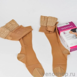 Чулки VENOTEKS Trend 2C205 (2 класс компрессии) 2C205-1 фото