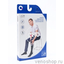 Компрессионные колготы мужские ORTO (2 класс) арт. 4124  фото