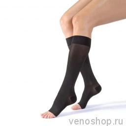 Компрессионные гольфы ORTO (2 класс, полупрозрачные) c открытым мысом арт. 322T  фото