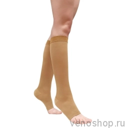 Компрессионные гольфы ORTO (2 класс, полупрозрачные) c открытым мысом арт. 322T  фото