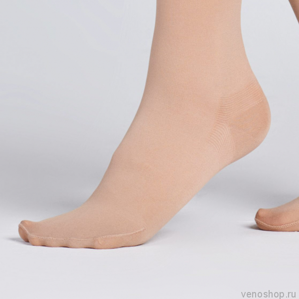 Чулки VENOTEKS Medical 1P281 (1 класс компрессии) для мужчин и женщин с закрытым мысом 1P281 фото