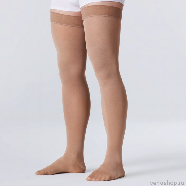 Чулки VENOTEKS Medical 1P281 (1 класс компрессии) для мужчин и женщин с закрытым мысом 1P281 фото