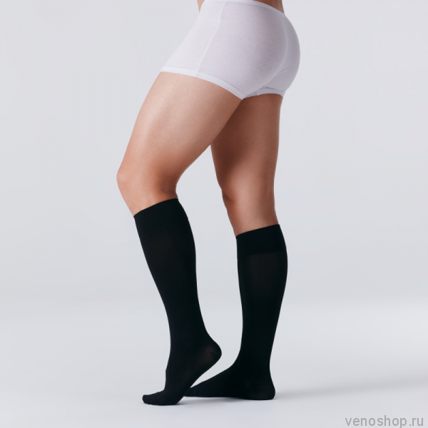 Гольфы VENOTEKS Medical 1P181 (1 класс компрессии) для мужчин и женщин с закрытым мысом 1P181_9145 фото