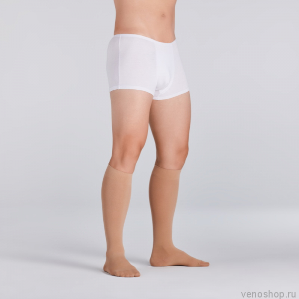 Гольфы VENOTEKS Medical 1P181 (1 класс компрессии) для мужчин и женщин с закрытым мысом 1P181_9145 фото