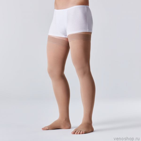 Чулки VENOTEKS Medical 1P280 (1 класс компрессии) для мужчин и женщин с открытым мысом 1P280_1455 фото