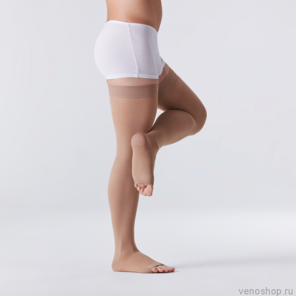 Чулки VENOTEKS Medical 1P280 (1 класс компрессии) для мужчин и женщин с открытым мысом 1P280_1455 фото